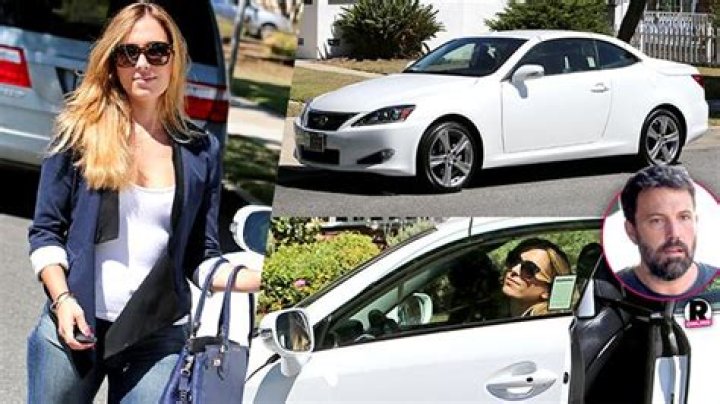 Ben Affleck's former nanny Christine Ouzounian flaunts expensive car