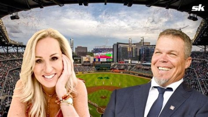 Chipper Jones girlfriend Playmate Taylor Higgins, ex-wife Karin Fulford and ex-wife Sharon Logon ·
