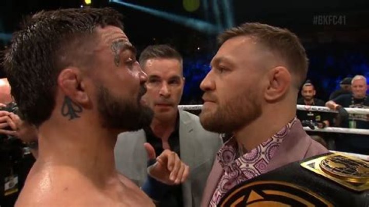 Conor McGregor Faces Off with Mike Perry at Bare Knuckle Fighting Cha