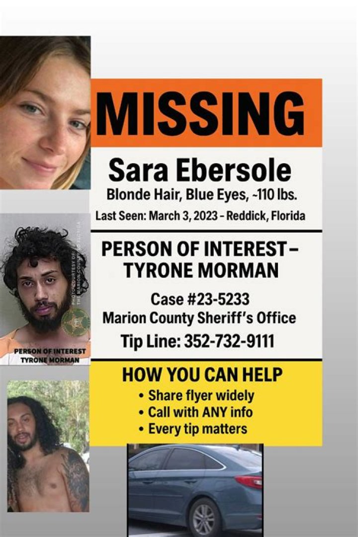 Florida Sara Ebersole Missing Update: Where Is She Now?