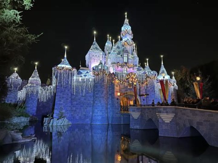 How long does Disney World keep their Christmas lights up?