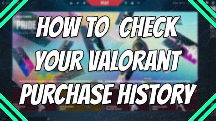 How to check your Valorant Purchase History?