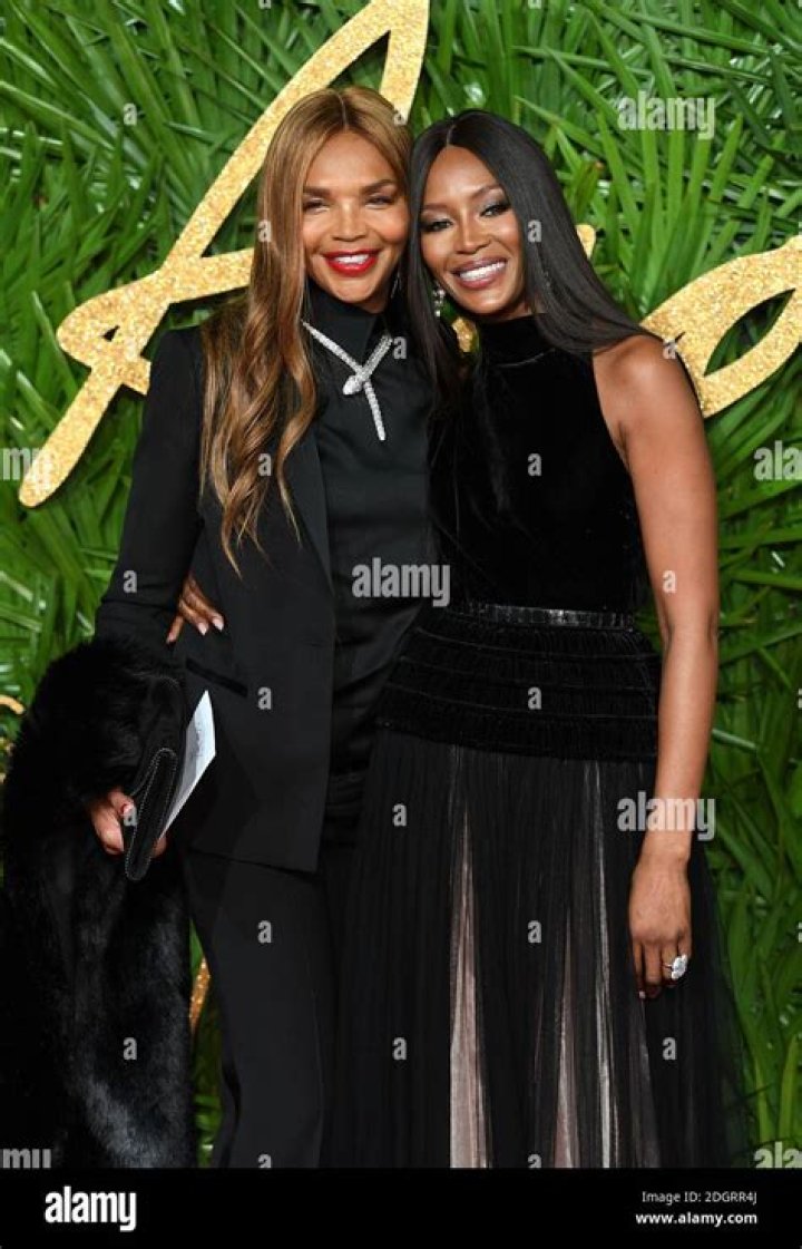 Naomi Campbell And Valerie Morris-Campbell
