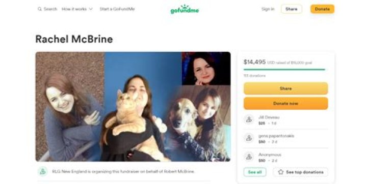 Rachel Mcbrine Obituary: What Was The Cause Of Death? Case Update And GoFundMe