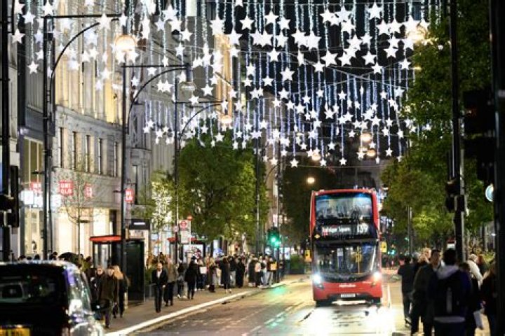 Selfridges opens its Christmas department in Oxford Street storewith just the 141 shopping days l